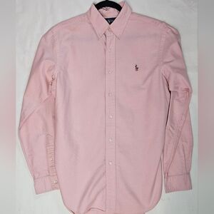 Men's Ralp Lauren pink button down size M